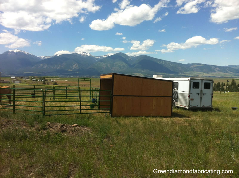 Horse Loafing Shed Kits